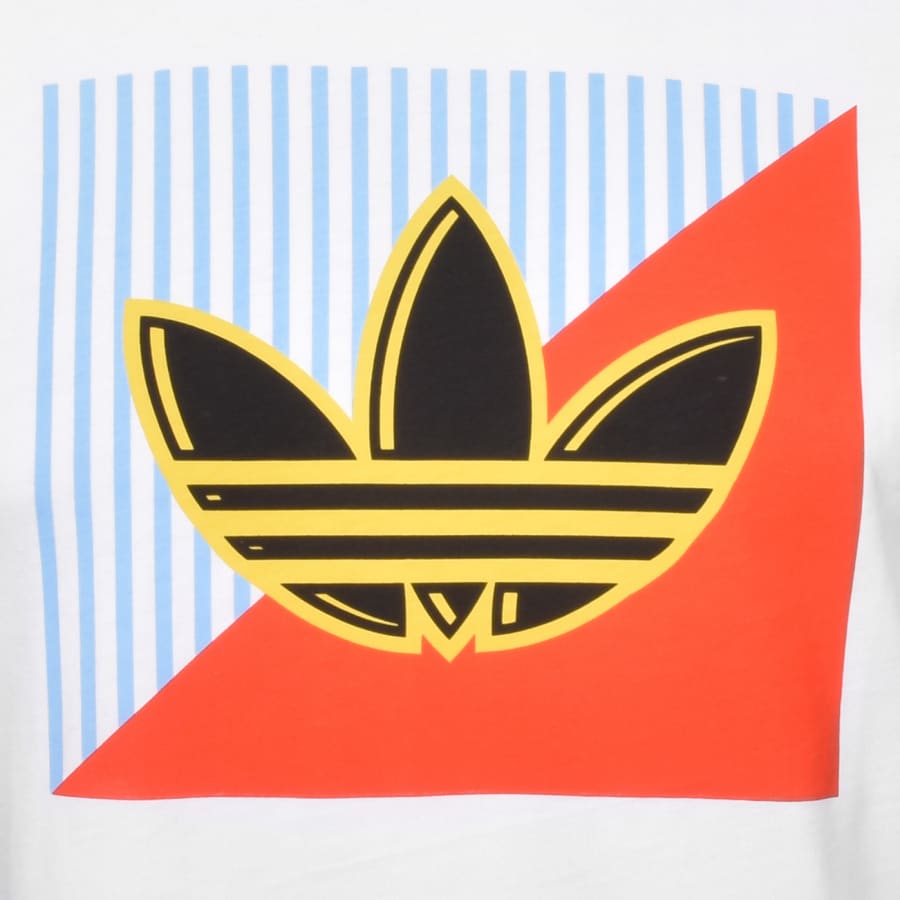 Alternative Image for Productadidas Originals Logo T Shirt White3